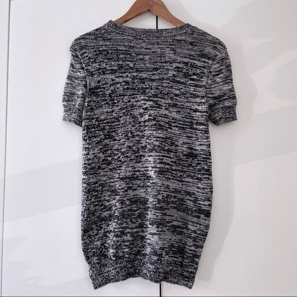 BCBGeneration Side Slit Pullover Sweater Grey - Picture 7 of 8